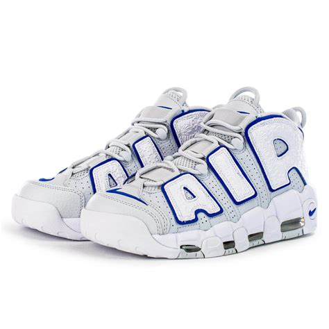 nike uptempo blau weiß|Nike air more uptempo.